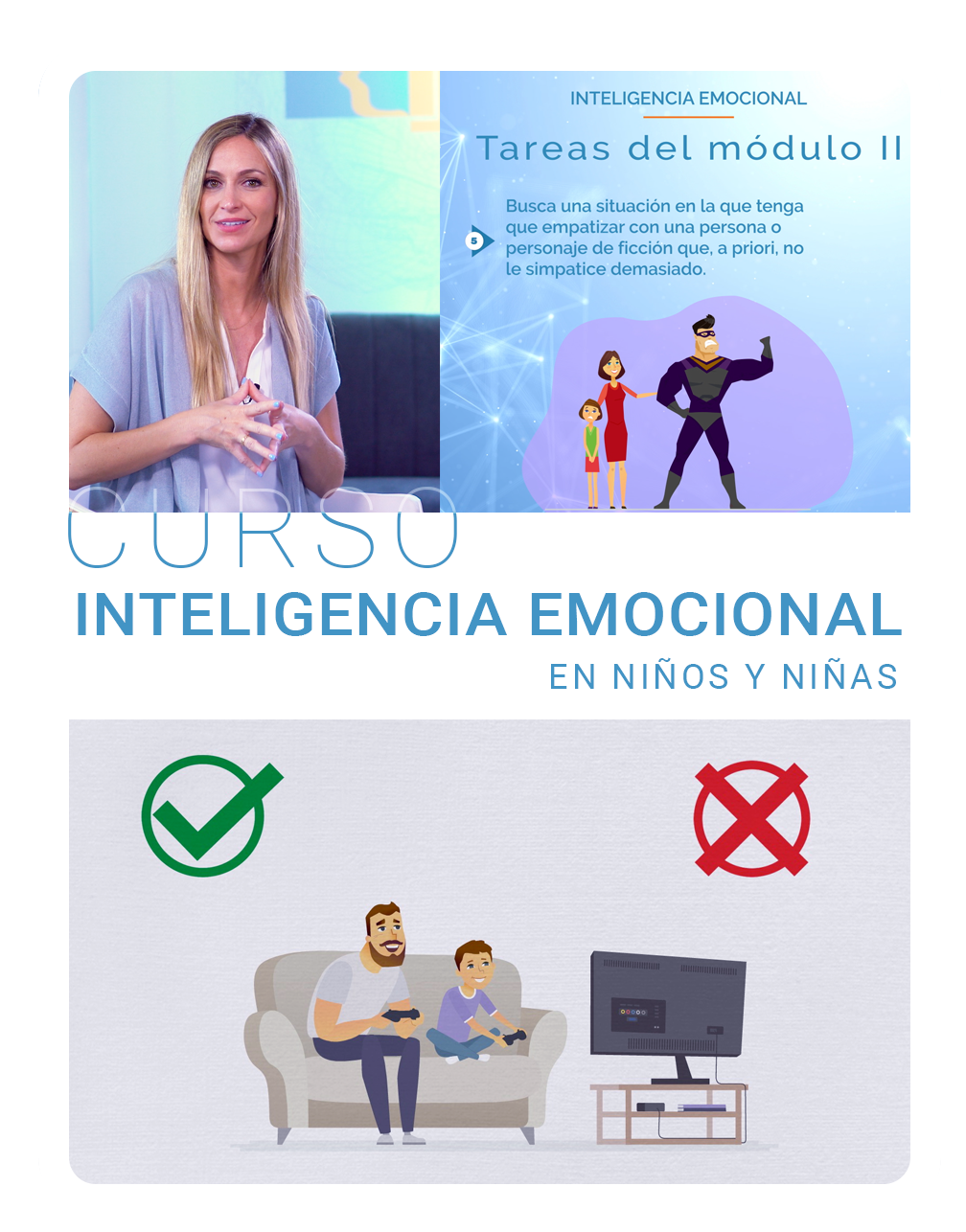 Curso de Inteligencia Emocional en niños y niñas